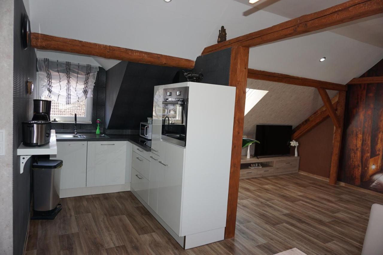 Aussergewoehnliche Dachgeschosswohnung Königslutter am Elm Exterior photo